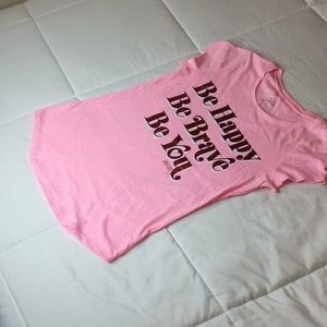 Pink short sleeve t shirt